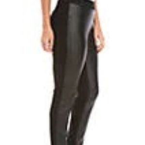 Leather-look Leggings